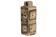 Royal Copenhagen. Small earthenware vase with ethnic decoration. Around 1970.
