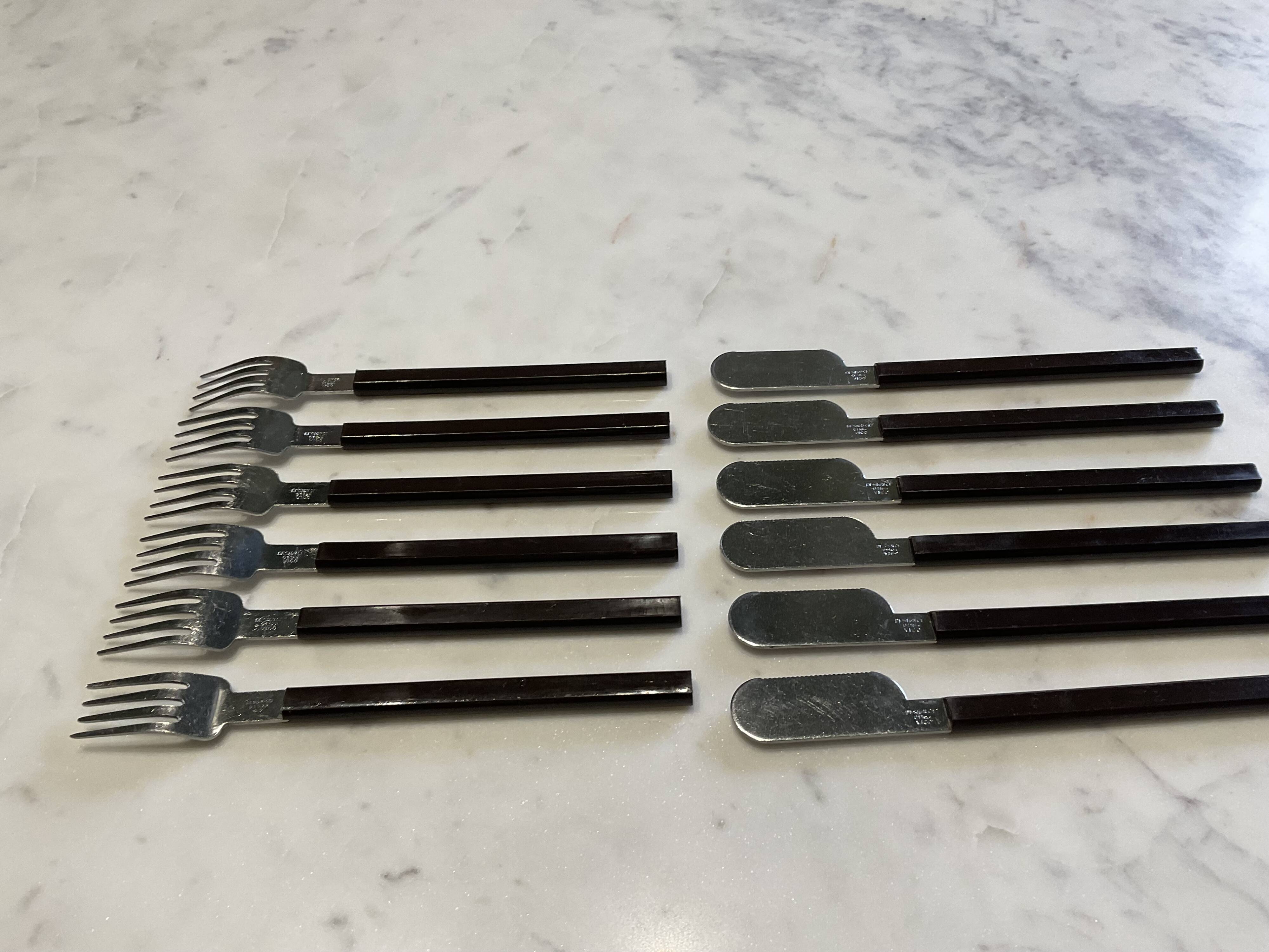 12 air france concorde place settings. by raymond loewy