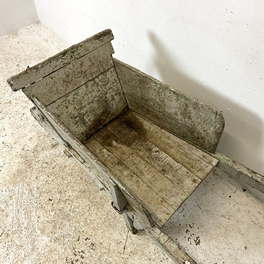 Vintage wheelbarrow 50's