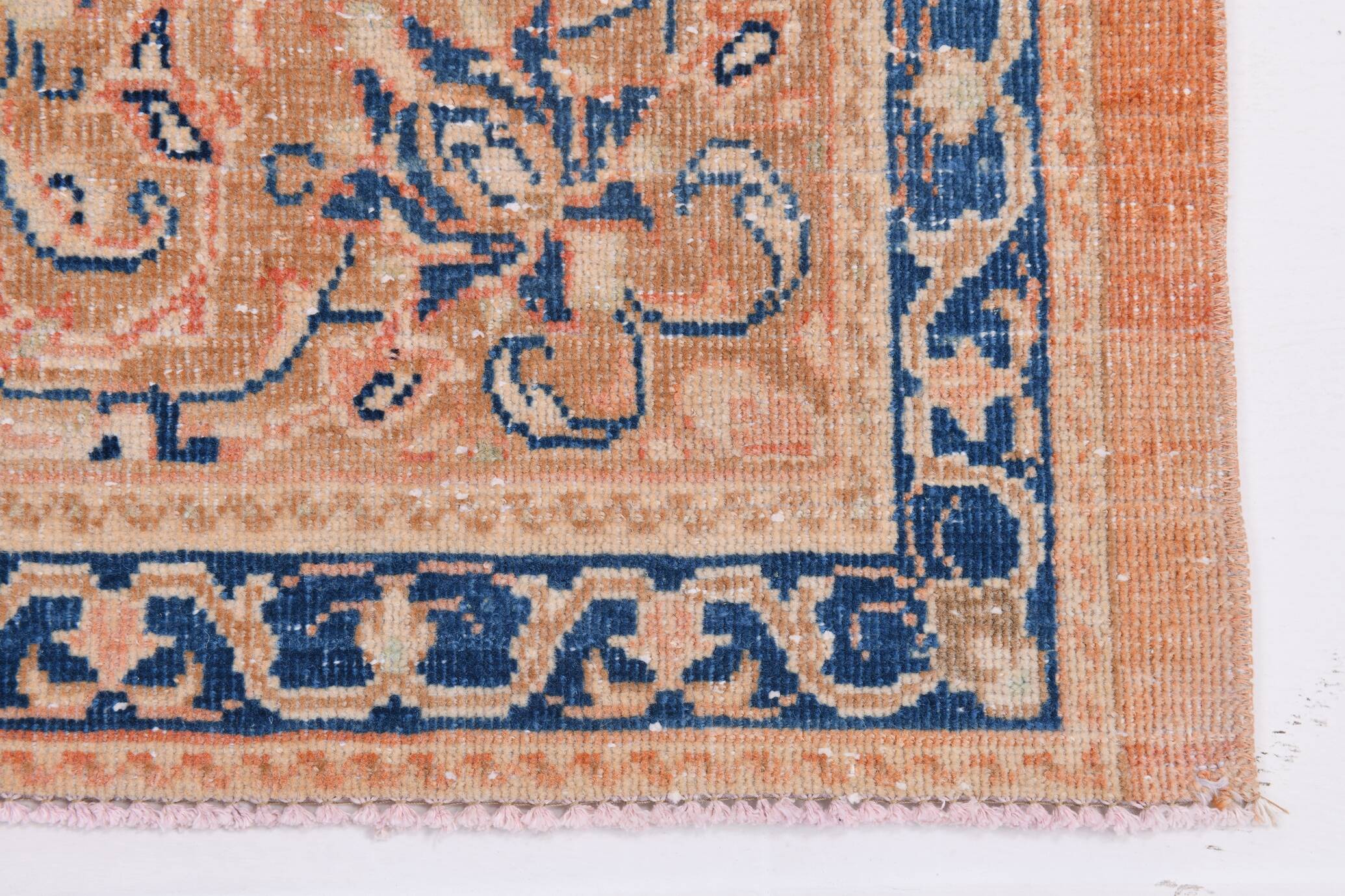 Rare Tapis Persan Ancien, Chef-d’œuvre Fait Main en Laine Naturelle