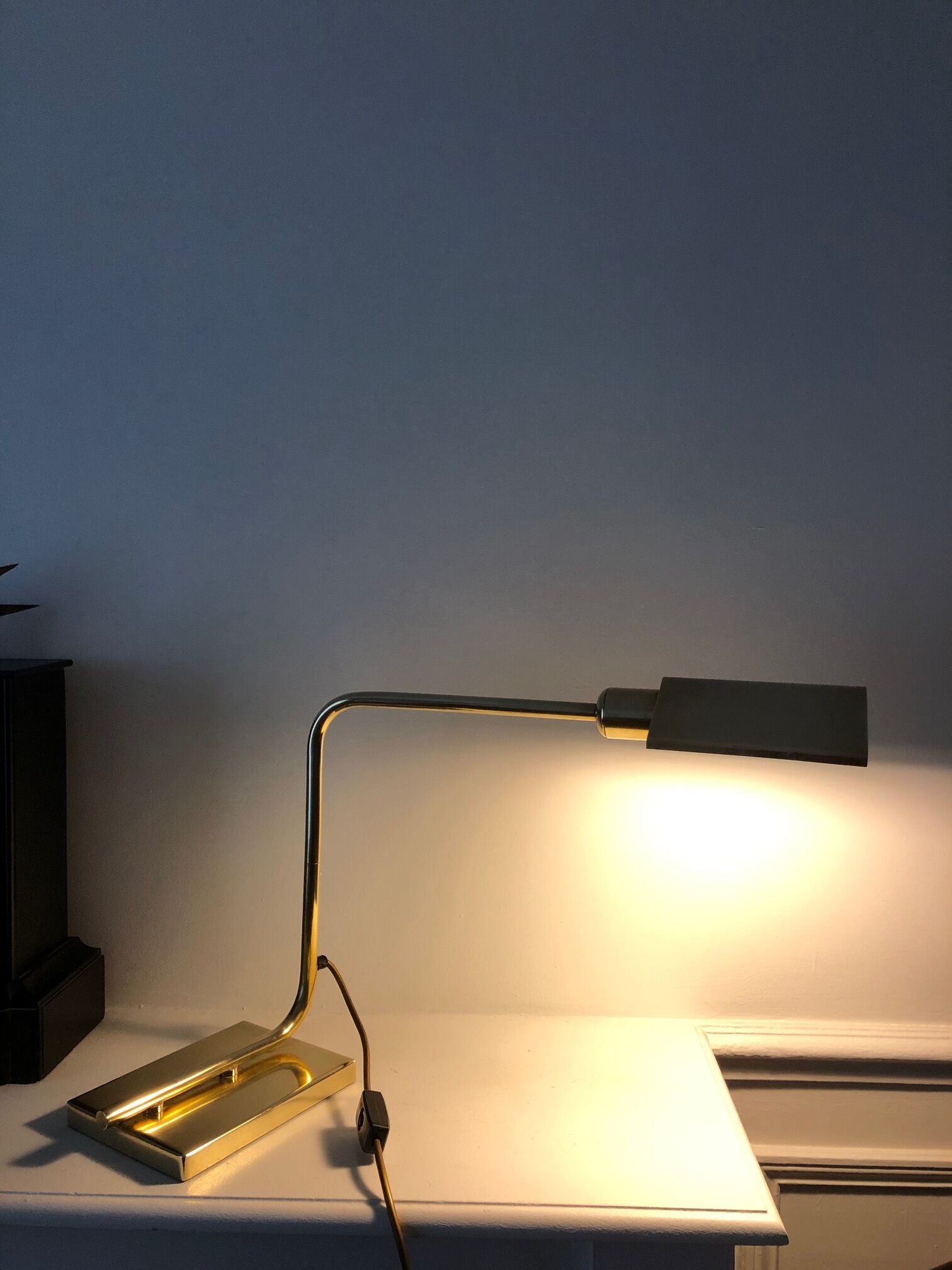 Italian brass lamp from the 70s