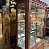 Two-body sideboard - oak store window 1900