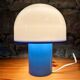 Lampe champignon en métal et résine 1970
