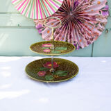 Servant cake display slurry flowers sarreguemines