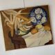 Oil on canvas still life by Bogdan 1968