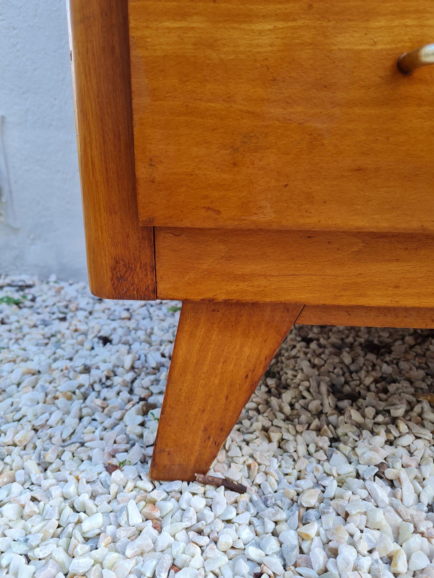 Commode pieds compas 1960