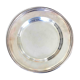 Art Deco silver metal presentation plate