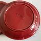 Set of 5 flat plates mid-century 1970 Longchamp earthenware