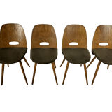 Dining chairs from tatra, 1960s, set of 4