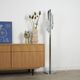 Metal floor lamp, Space Age, manufactured in Italy