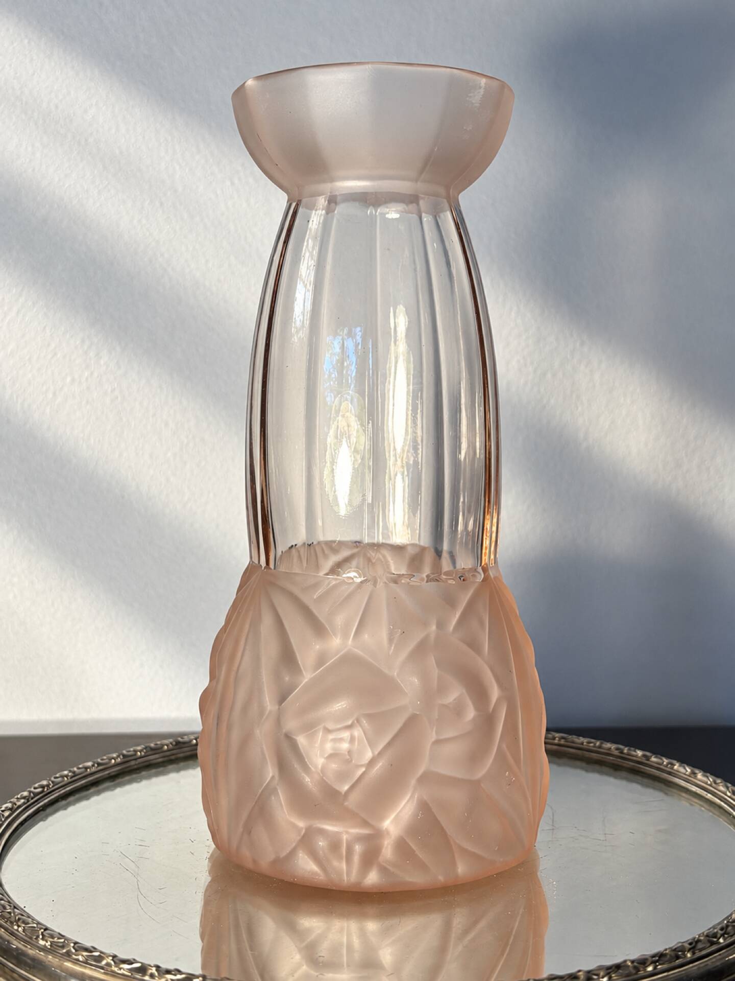 Vase hyathinte Art Deco