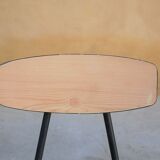 Vintage black metal chair