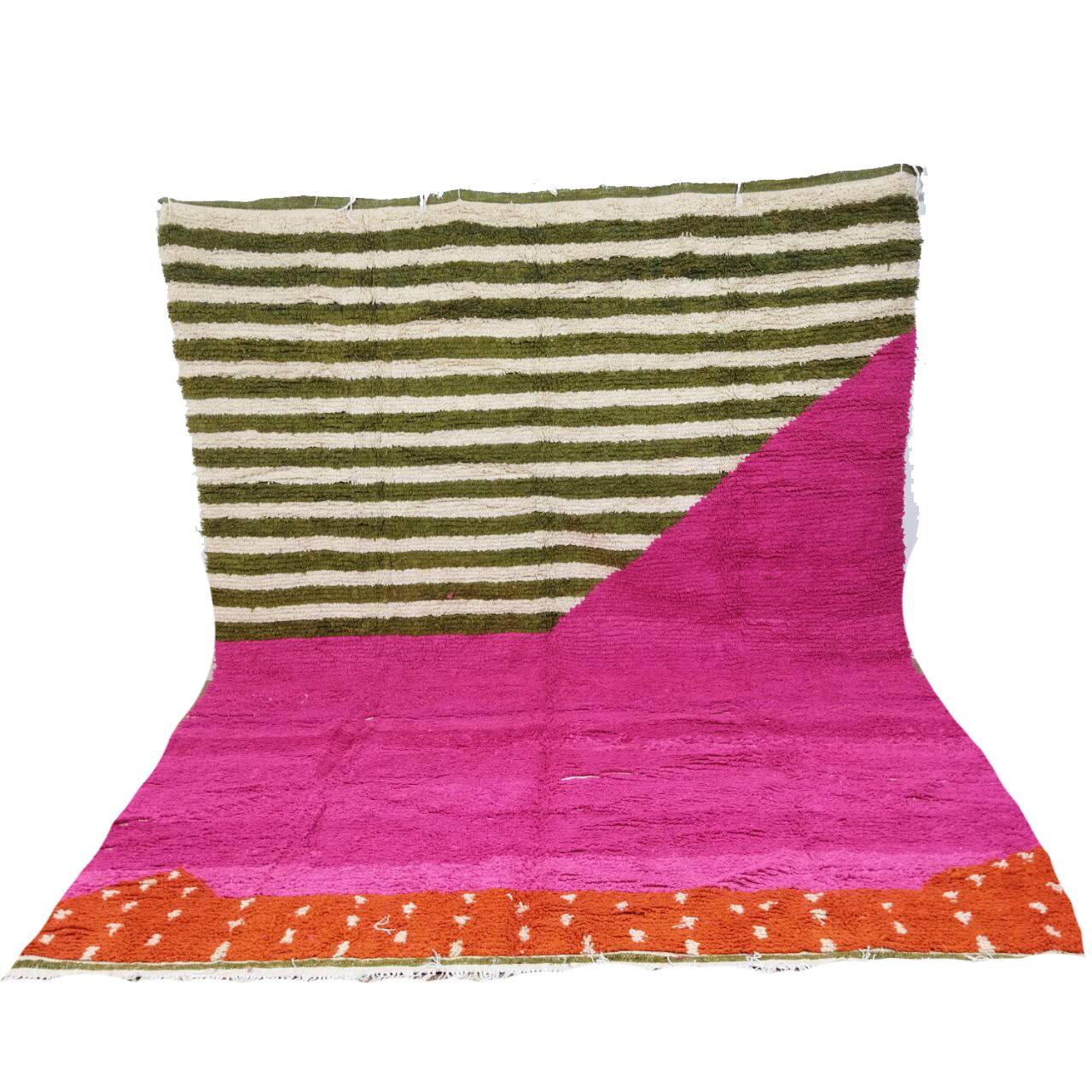 Handmade moroccan berber rug 363 x 270 cm
