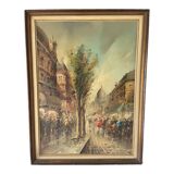 Peinture Montmartre signée