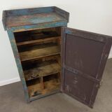 Weathered industrial cupboard