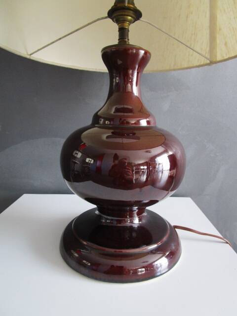 Vintage 70s ceramic lamp