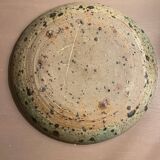 Pyrite stoneware plates