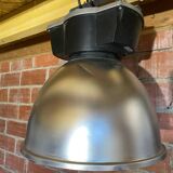 Vintage Industrial PHILIPS Globe Aluminum Pendant Light