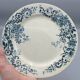 Lot 9 plate plates hb & cie earth of iron - sevigne 23 cm
