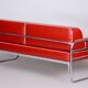 Bauhaus Sofa in Beech & Leather attributed to Thonet, 1930s