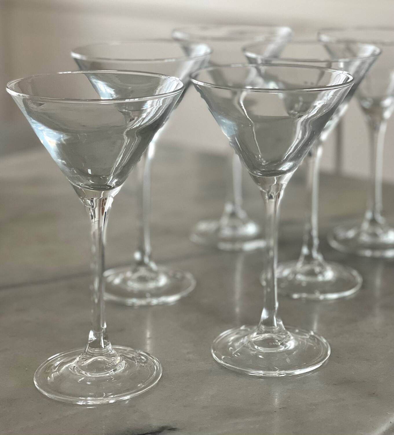 6 cocktail glasses Luminarc France