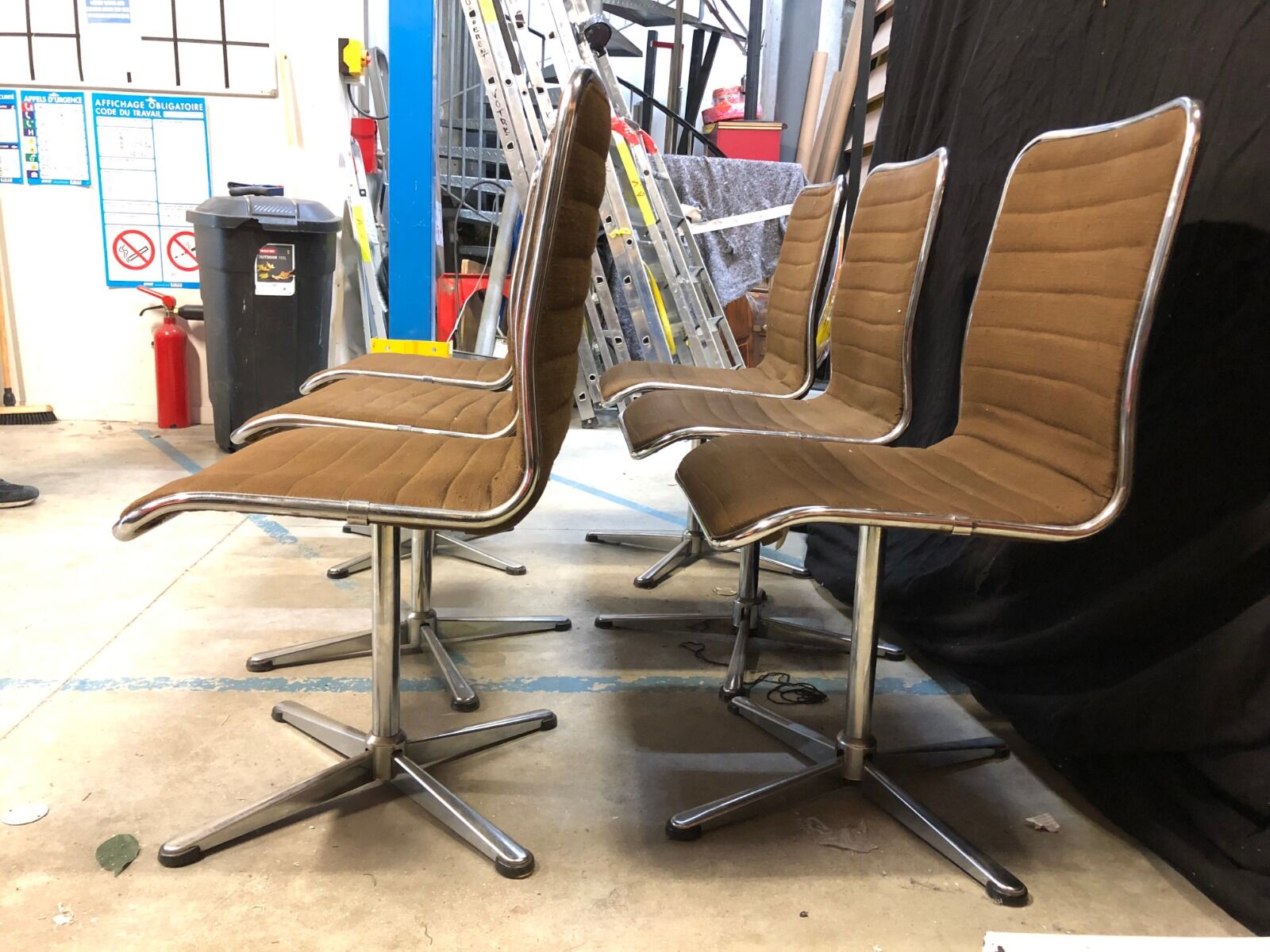 Tacke Sitzmobel fabric chairs