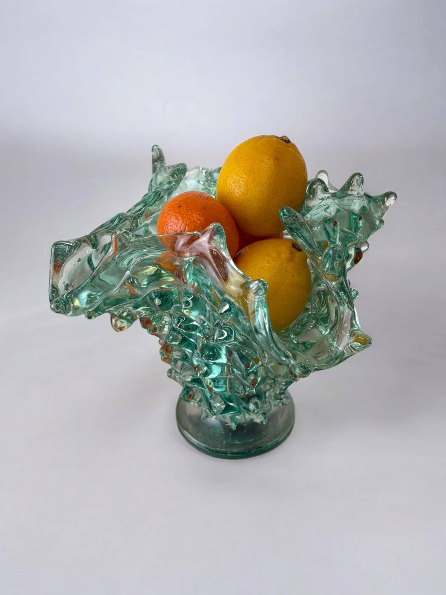 Rostrato vase by Ercole Barovier, Murano glass, Italy, 1960s