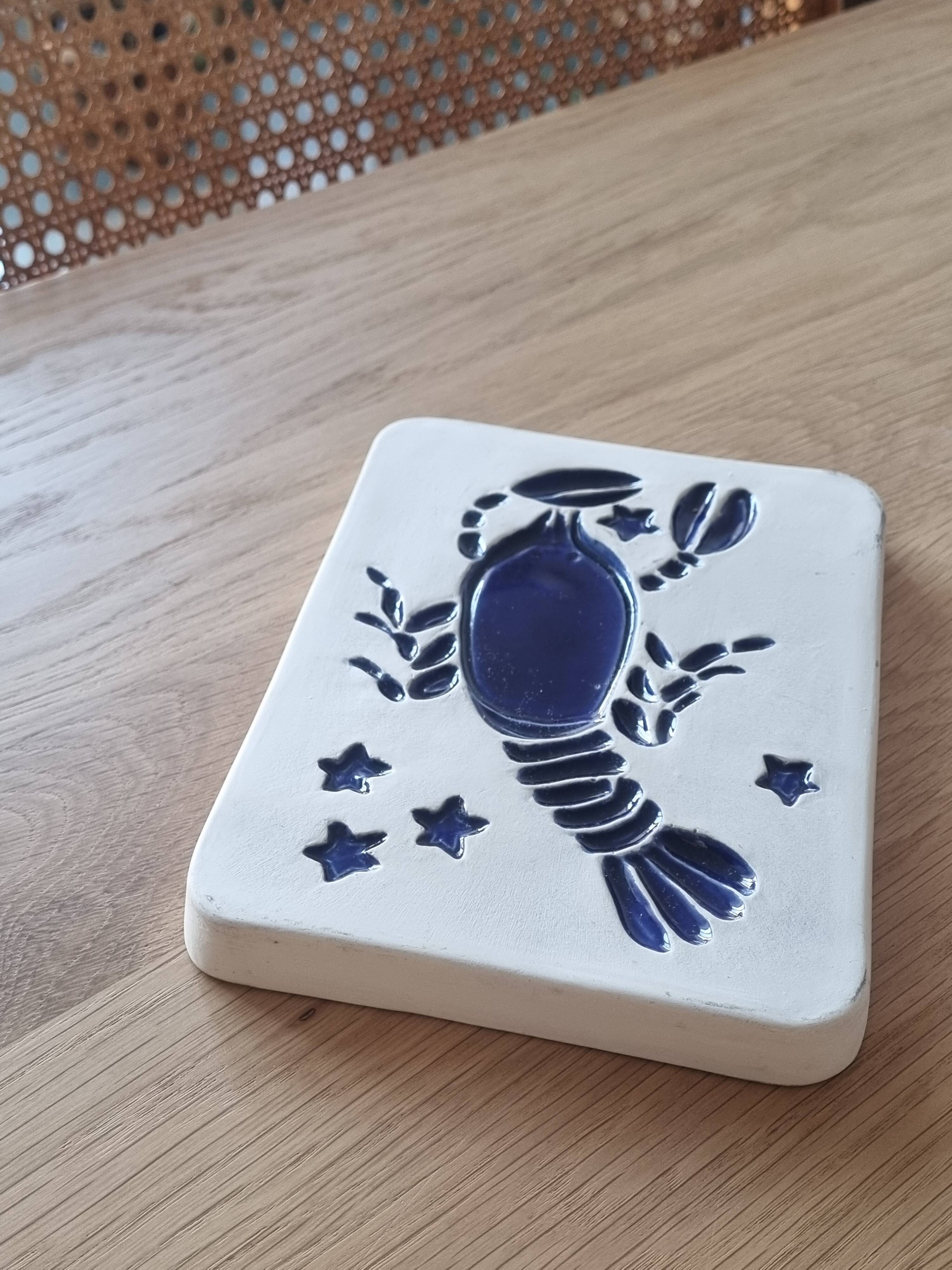 Zodiac Ceramic Wall Plaque Gabriel Sweden