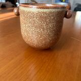 Vase vintage contemporain design terre cuite