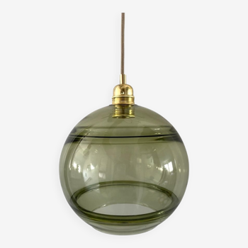 Suspension vintage vert olive