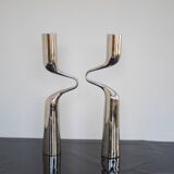 Sculptural Candleholders, 'Tango/Double' Modern Danish design by Mikaela Dörfel
