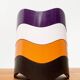 Bowl or ashtray Ulmer Welle German space age mid-century by Walter Zeischegg for Helit, set of 4