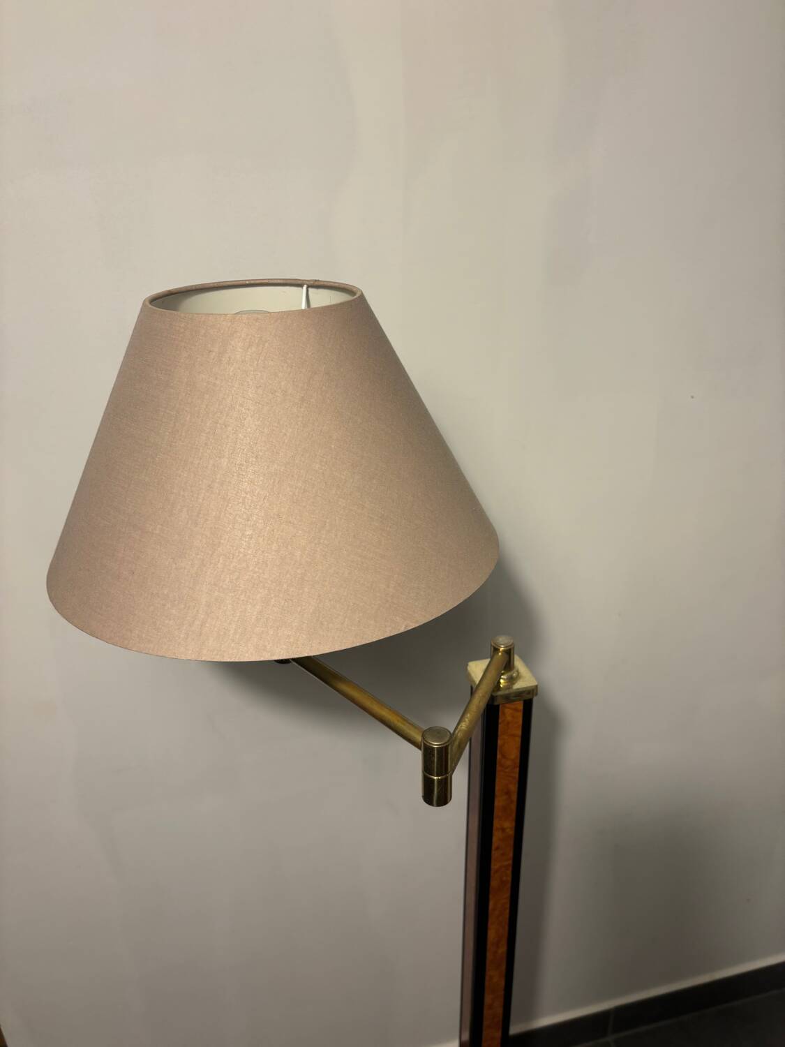 Floor lamp, reading light by Robert de Schuytener