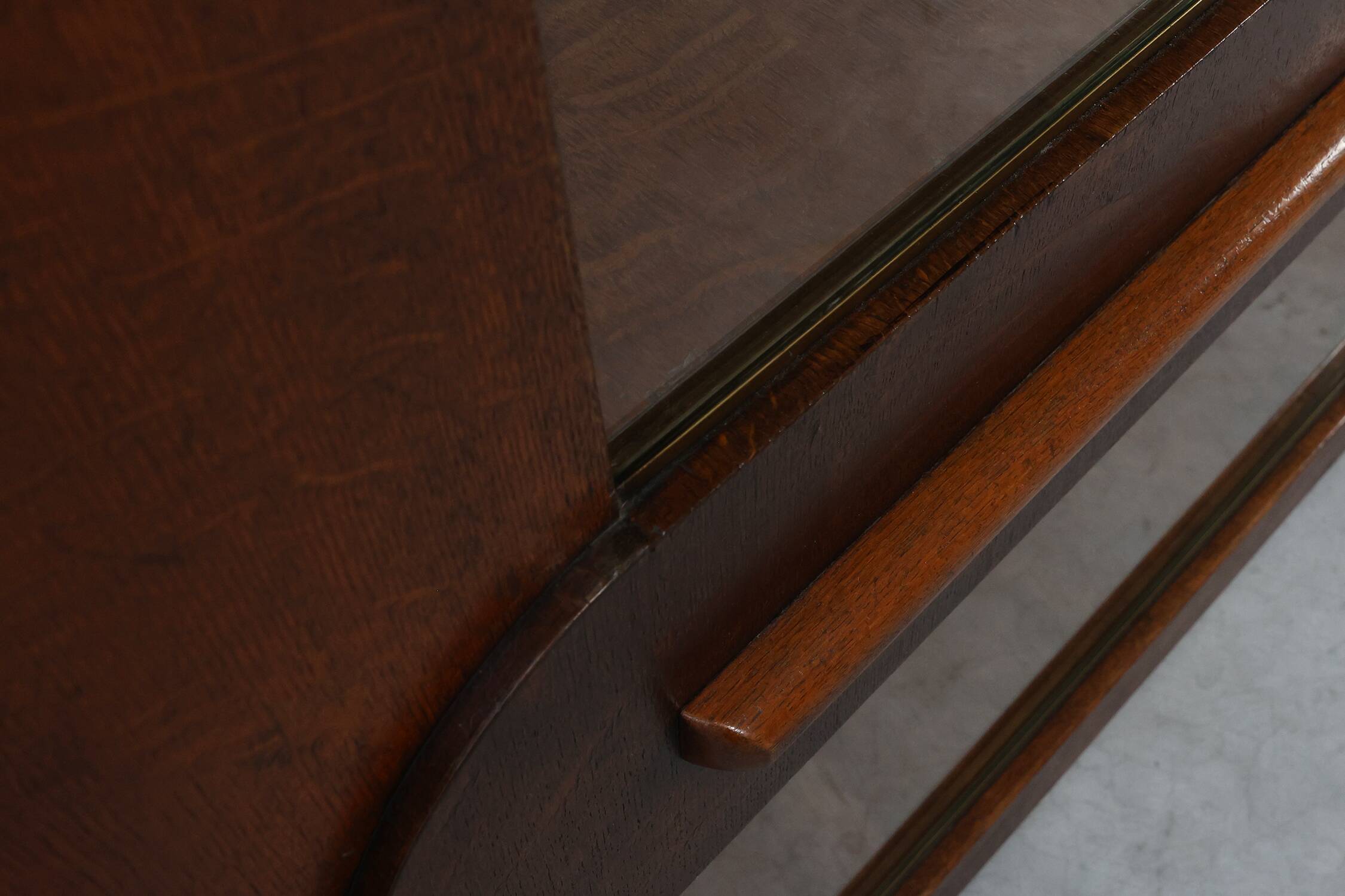 Monumental Art Deco Counter Attributed to De Coene, Belgium 1920s