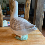 Old soup tureen in the shape of a goose
