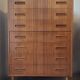 Teak chest of 7 drawers by Borge Dam, Denmark 1960s