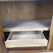 Enfilade vintage portes coulissantes