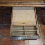 Oak desk with drawers