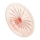 Art Deco Pink Cake Dish Rosaline Depression Glass Verrerie Scailmont
