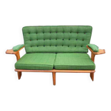 Sofa by Robert Guillerme and Jacques Chambron
