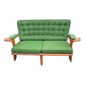 Sofa by Robert Guillerme and Jacques Chambron