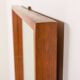 Danish mid-century full size teak mirror, 1960s