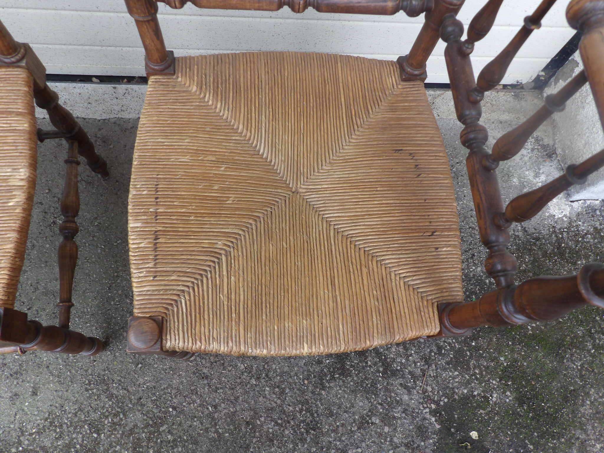 paire de fauteuils de coin