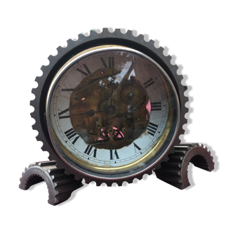 Mechanical clock Steampunk Laying Clock Creation