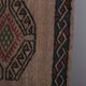 Vintage Turkish Oushak Rug Handwoven 42x402 cm