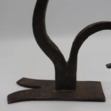 Marolles house wrought iron candlestick