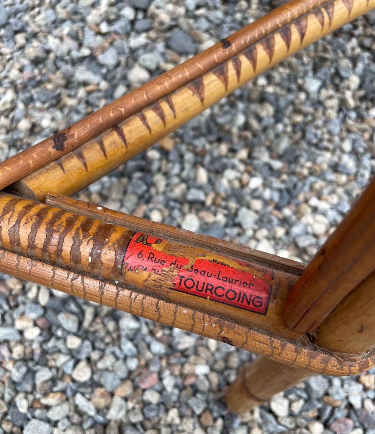 Bamboo tiki bar and bamboo rattan