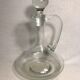 Old decanter glass + Cap Vintage jug Ewer