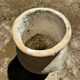 Ancient terracotta pottery jar