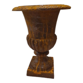 Vase médicis en fonte